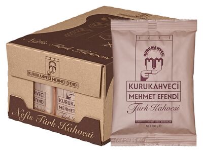 25 Adet Mehmet Efendi Türk Kahvesi 100gr