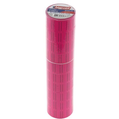 3A Fiyat Etiketi Rulo Neon Pembe 10lu