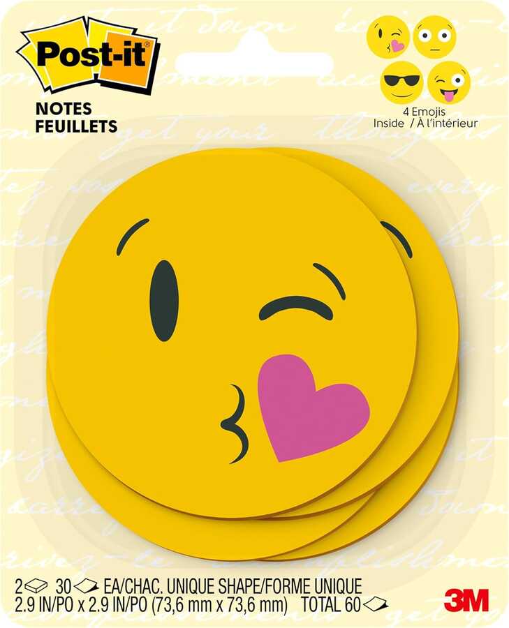 3m Post-it Emoji Tasarım 30 Yaprak 2030emo
