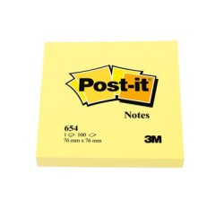 3M - 3M Post-it Not 76mmx76mm 100yp