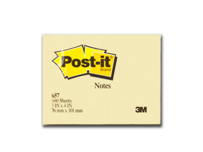 3M Post-İt Not 76x102 mm 100yp