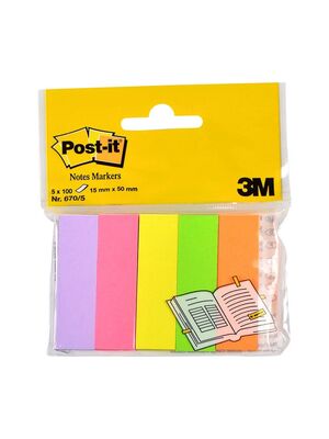 3M Post-it Not Sayfa İşareti 5 Renk