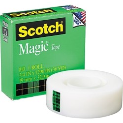 3M - 3M Scotch Magic Görünmez Bant 19mmx33m 3M - 3M Scotch Magic Görünmez Bant 19mmx33m