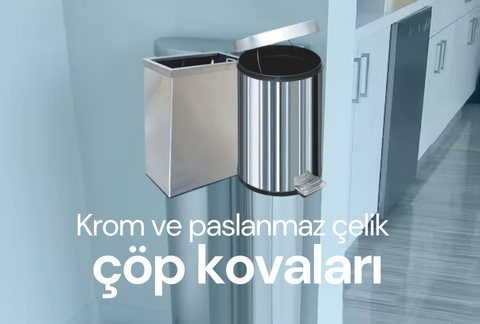 Metal Çöp Kovaları