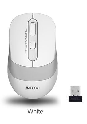 A4 Tech Fg10 Beyaz Nano Kablosuz Optik 2000 Dpı Mouse
