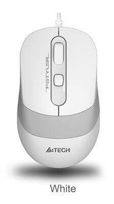 A4 Tech Fm10 Usb Fstyler Beyaz Optik 1600 Dpı Mouse