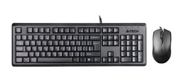 A4 Tech Kr-9276 Q Usb Fn Multimedya Klavye+Optik Kablolu Mouse Set - Thumbnail