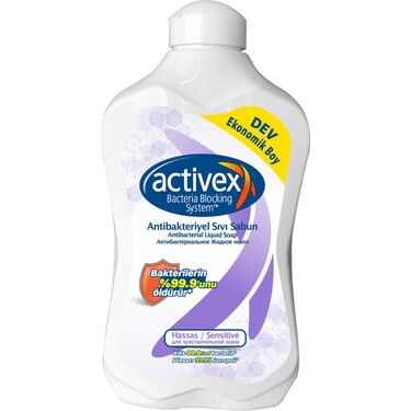 Activex Antibakteriyel Sıvı Sabun Hassas 1.5lt