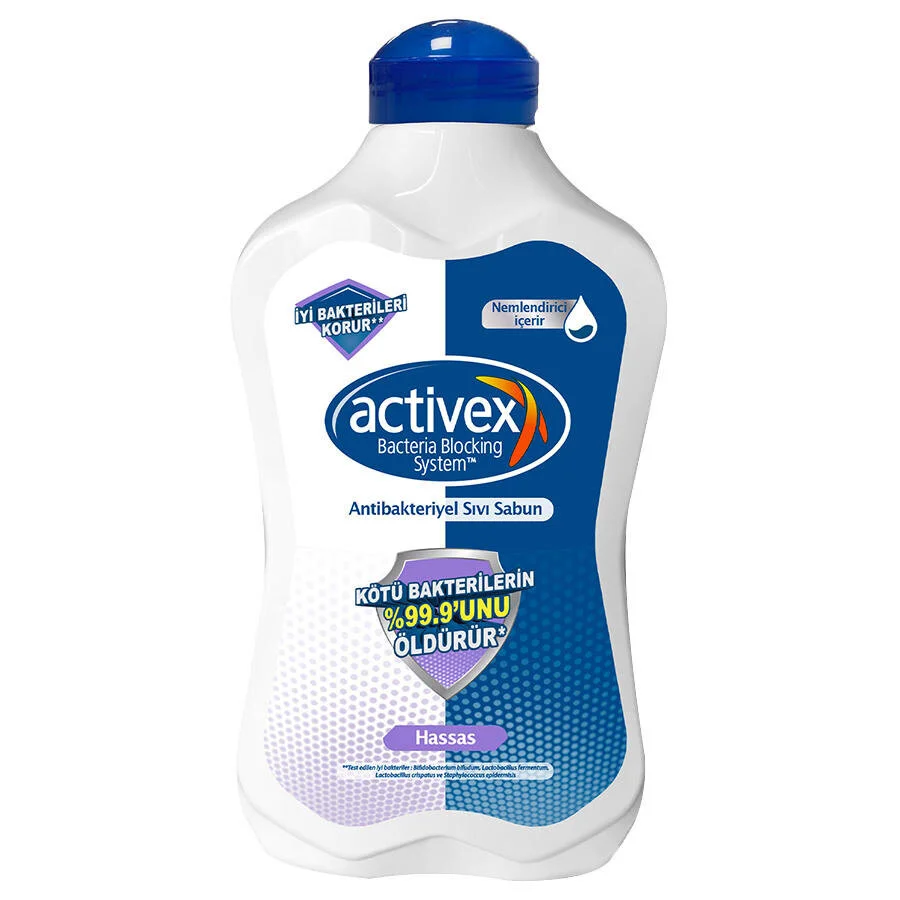 Activex - Activex Antibakteriyel Sıvı Sabun Hassas 1.5lt