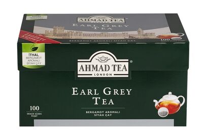 Ahmad Tea Earl Grey Demlik Poşet Çay 3.2gr 100lü