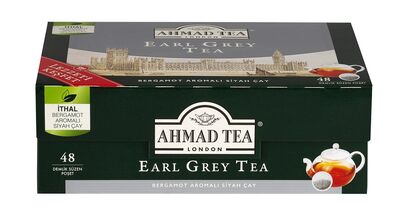 Ahmad Tea Earl Grey Demlik Poşet Çay 3.2gr 48li