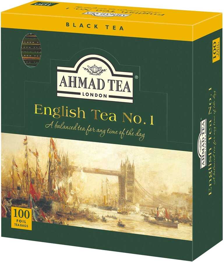 Ahmad Tea English Tea No:1 Bardak Poşet Çay 100lü 200gr