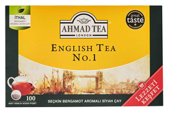 Ahmad Tea English Tea No:1 Demlik Poşet Çay 100lü 320gr - Thumbnail