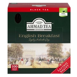 Ahmad Tea London English Breakfast Bardak Poşet Çay 2gr 100lü - Thumbnail