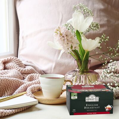 Ahmad Tea London English Breakfast Demlik Poşet Çay 3.2gr 100lü