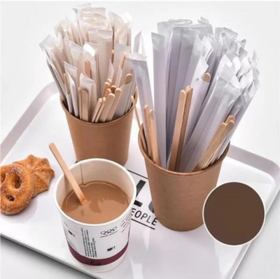 Ahşap Karıştırıcı Kağıt Sargılı 11cm 500 lü