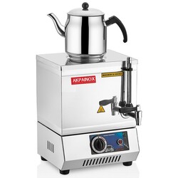 AKPA - Akpa Çay Kazanı Seti Elektrikli Pleytsiz Kaynaklı 15 lik