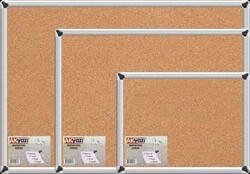 Akyazı - Akyazı Duvara Monte Mantar Pano 45x60 Alüminyum Çerçeve 0142