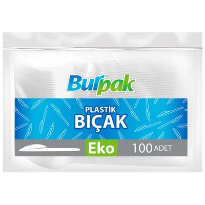 Akyıldız Plastik Bıçak Şeffaf 100 lü