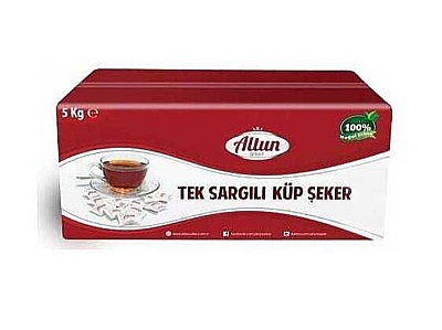 Altun Şeker Sargılı Küp Şeker 5kg - 1