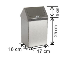 Arı Metal - Arı Metal Çöp Kovası Çatı Kapaklı 430 Kalite 6 lt 1301 Arı Metal - Arı Metal Çöp Kovası Çatı Kapaklı 430 Kalite 6 lt 1301