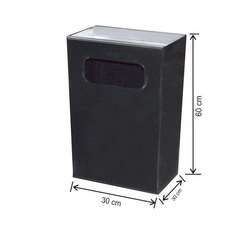 Arı Metal - Arı Metal Çöp Kovası Kare 30x30x60 No 2 1118 Arı Metal - Arı Metal Çöp Kovası Kare 30x30x60 No 2 1118
