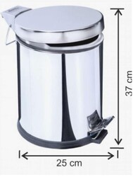 Arı Metal - Arı Metal Çöp Kovası Pedallı 12lt 1021