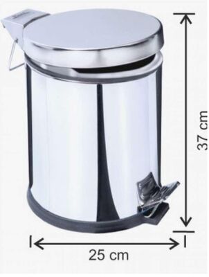 Arı Metal Çöp Kovası Pedallı 12lt 1021