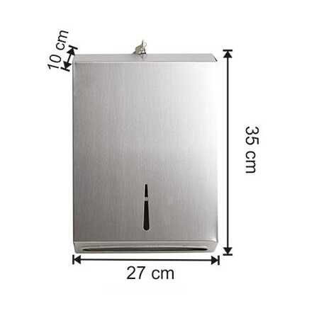 Arı Metal Havlu Dispenseri 400 Lük Krom 7146