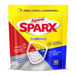 Asperox - Asperox Bulaşık Makinesi Kapsülü Sparx Diamond 30 lu Asperox - Asperox Bulaşık Makinesi Kapsülü Sparx Diamond 30 lu