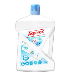 Asperox - Asperox Yüzey Temizleyici 2.5 lt Temizliğin Kokusu Beyaz Sabun Kokulu