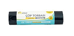 Atiplast Çöp Torbası Endüstriyel Jumbo Sıyah 800gr 80x110