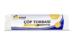 Atiplast Çöp Torbası Endüstriyel Jumbo 80x110 Kırmızı 400gr 10lu