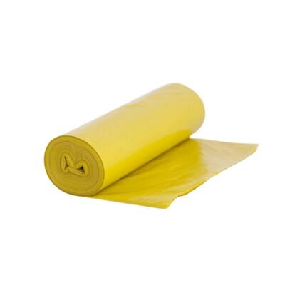 Atiplast Çöp Torbası Endüstriyel Jumbo 80x110 Sarı 800gr Tehlikesiz 10 lu