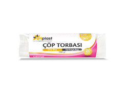 Atiplast - Atiplast Çöp Torbası Endüstriyel Orta Boy 55x60 Siyah 150gr 20 li Atiplast - Atiplast Çöp Torbası Endüstriyel Orta Boy 55x60 Siyah 150gr 20 li