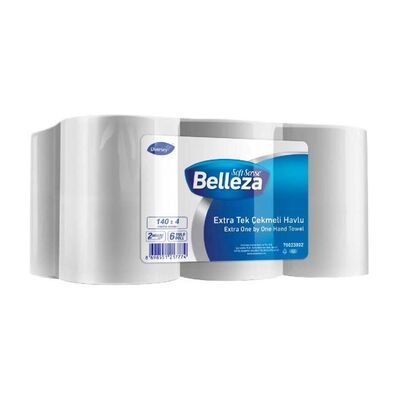 Belleza Havlu Extra Tek Çekmeli 140m 6 lı 70023802