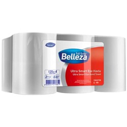Belleza - Belleza Havlu Ultra Smart Eye 19,5cm 125m 6 lı 