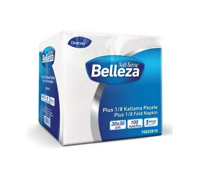 Belleza Peçete Tek Katlı Garson 30x30 100 lü 24 Paket 70023819