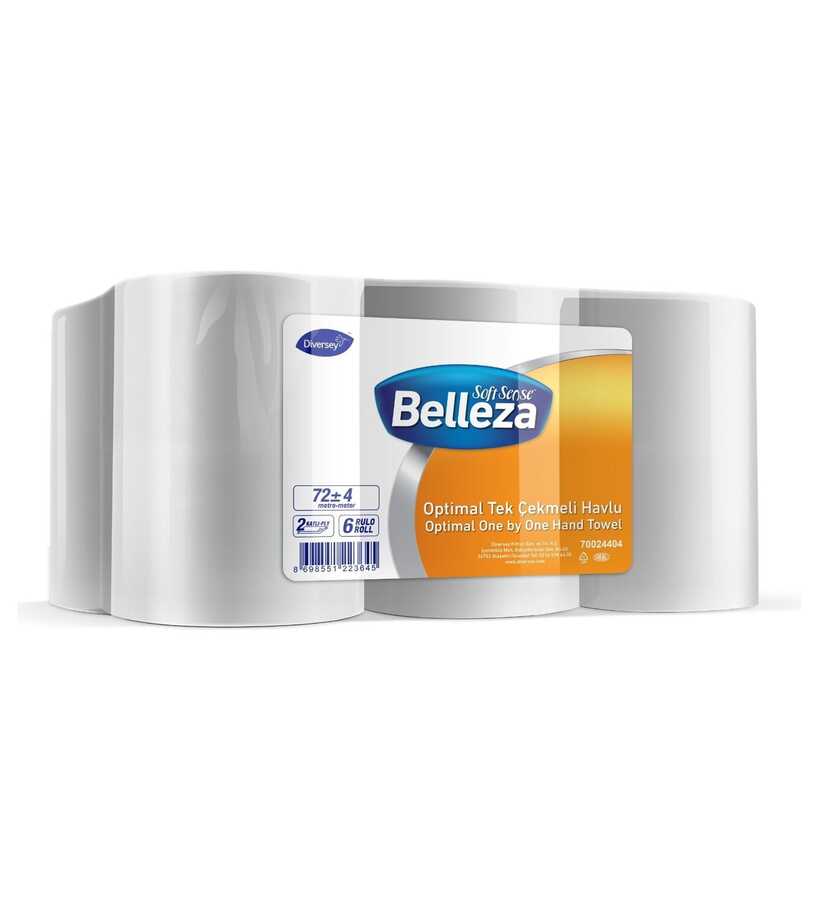 Belleza Havlu Kağıdı Optimal Tek Çekmeli 72m 6 Lı 70024404