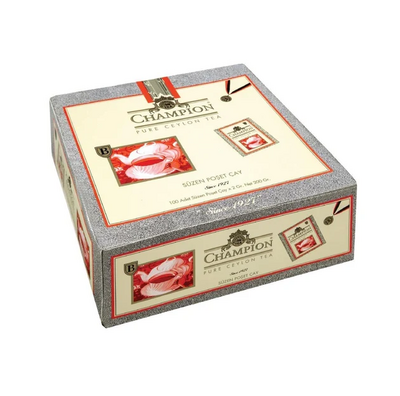 Beta Champion Bardak Poşet Çay İthal Çay Tea Bags 2gr 100 lü 