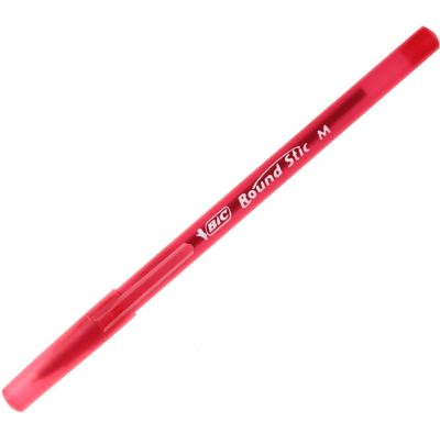 Bic Round Stick Tükenmez Kalem Kırmızı