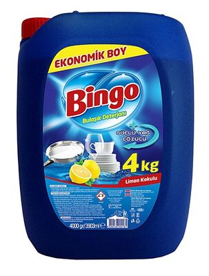 Bingo Bulaşık Deterjanı Sıvı Limon 4 kg