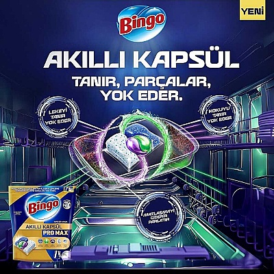 Bingo Bulaşık Deterjanı Tablet Pro 50 li - 2
