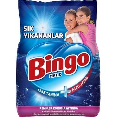 Bingo Çamaşır Deterjanı Matik Toz 9kg