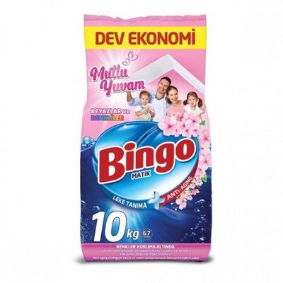 Bingo Matik Mutlu Yuvam Çamaşır Deterjanı 10 Kg