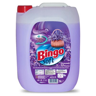 Bingo Yumuşatıcı Soft Lavanta Rüzgarı 5 lt
