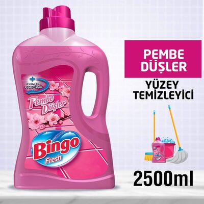 Bingo Yüzey Temizleyici Pembe Düşler 2,5 lt