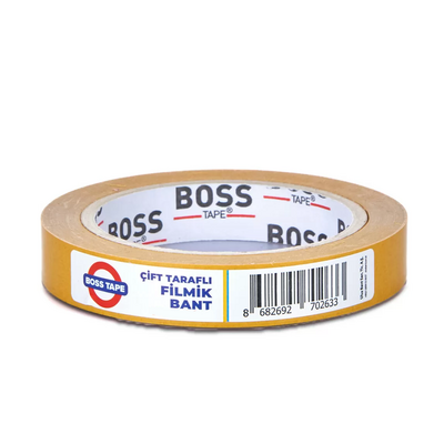Boss Tape Çift Taraflı Filmik Bant 12mmx25mt BT-05010