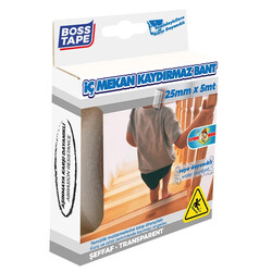 Boss Tape İç Mekan Kaydırmaz Bant 25mmX5mt BT-10005 - Thumbnail