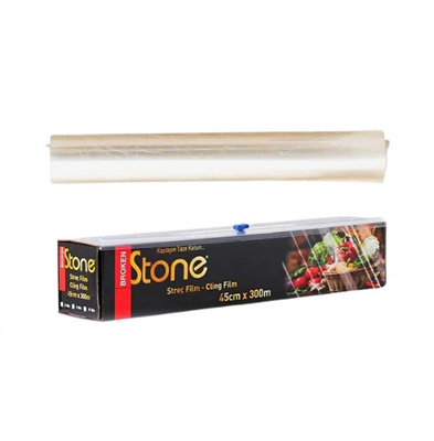 Broken Stone Streç Dökme 45cm 300m 8 mic 91923